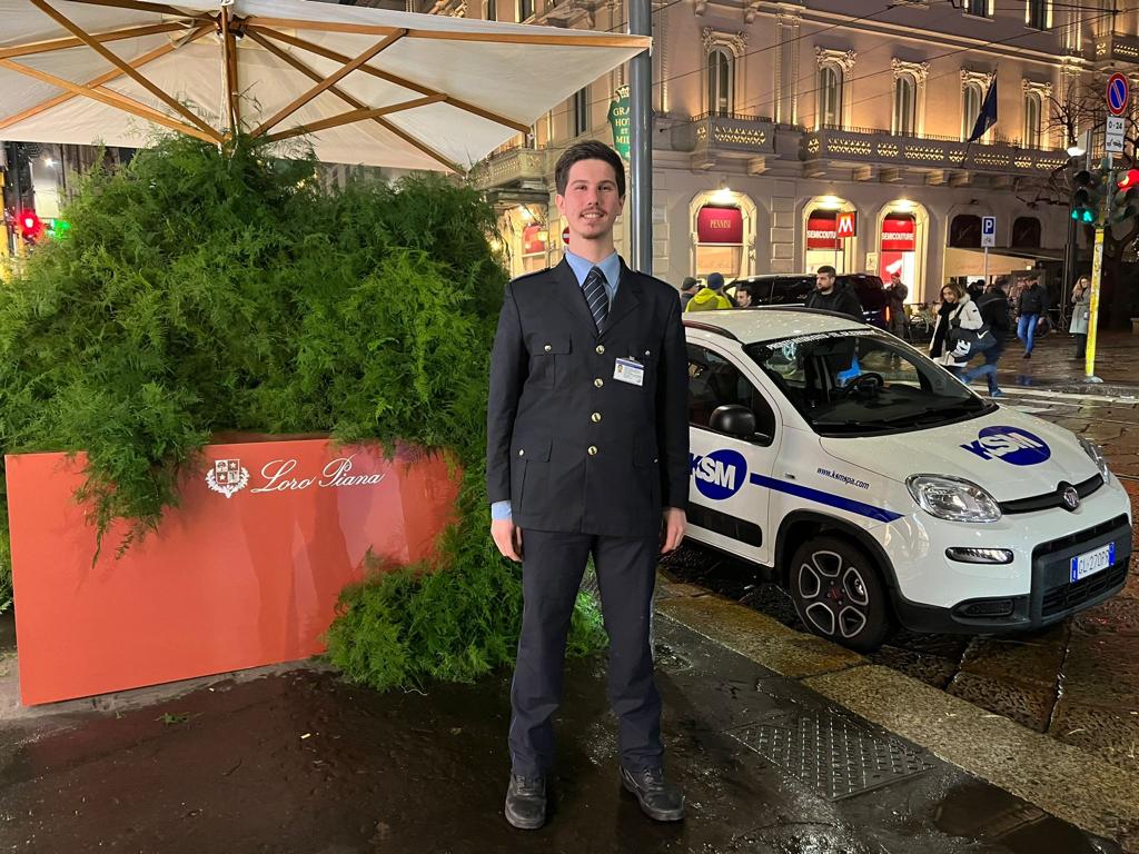 KSM A MILANO PER LA SICUREZZA DEI GRANDI BRAND DI VIA MONTE NAPOLEONE