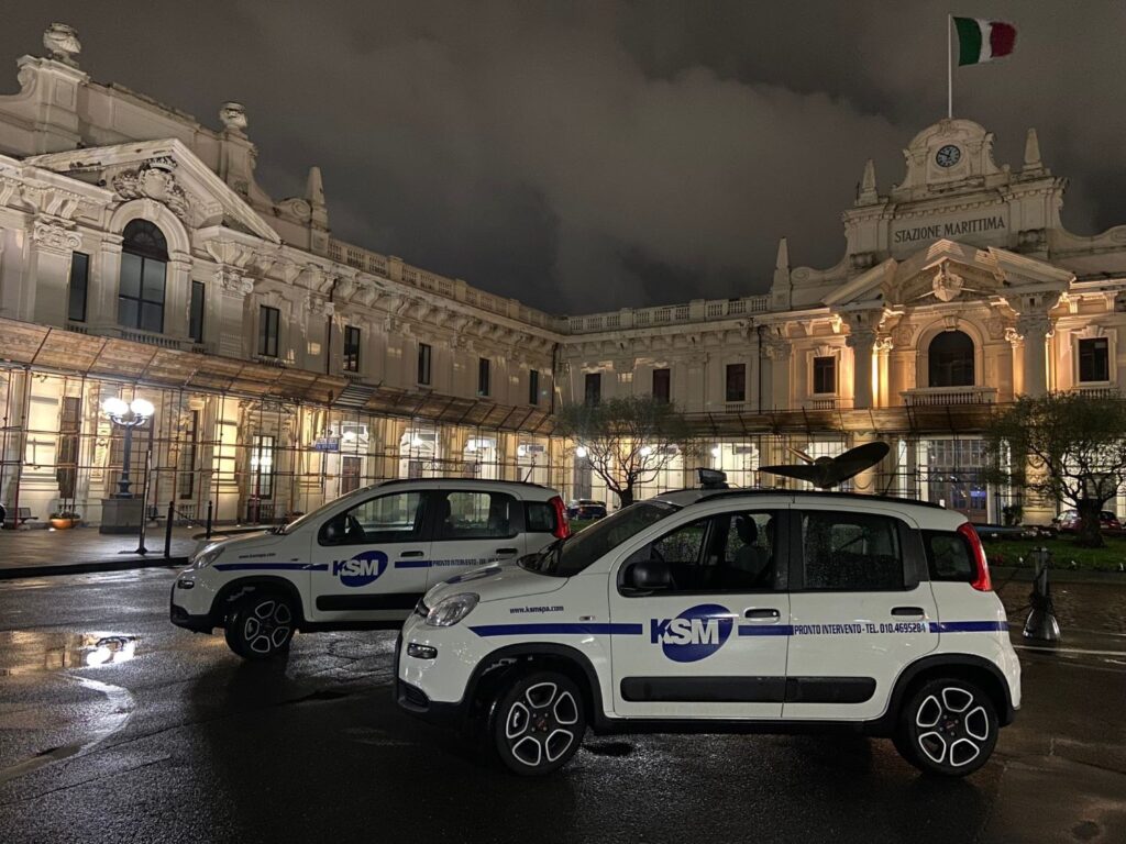KSM AVVIA LE ATTIVITÀ AL PORTO DI GENOVA: L’AZIENDA È OPERATIVA PER LA SECURITY DEL PORTO